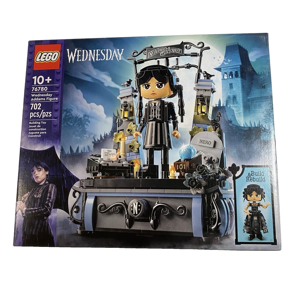 Lego Wednesday Addams Figure 76780‎ Collectible Building Toy Set New Gift Sealed